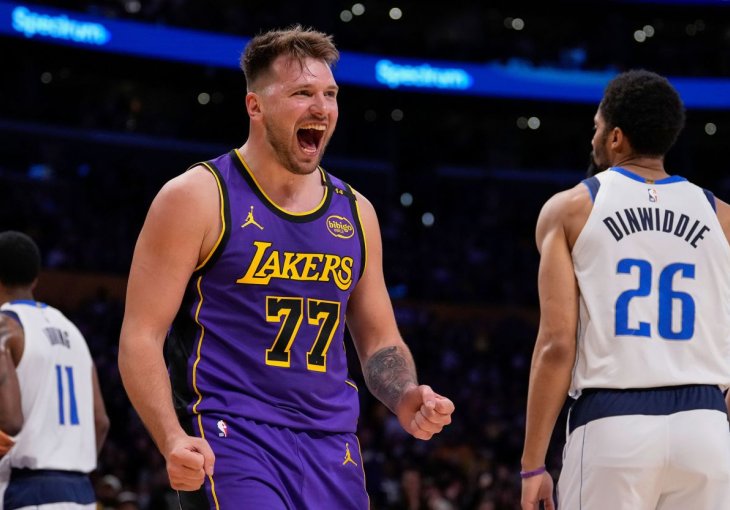 Dončić briljirao s 38 poena u triler pobjedi Lakersa protiv Clippersa