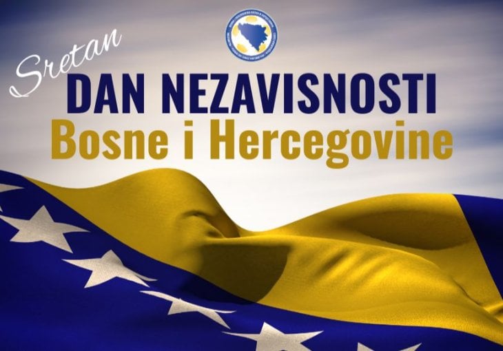 Fudbalski savez BiH u ponoć čestitao Dan nezavisnosti Bosne i Hercegovine