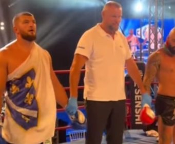 Bosanski Nurmagomedov se ogrnuo zastavom RBiH i snažnom porukom čestitao Dan nezavisnosti