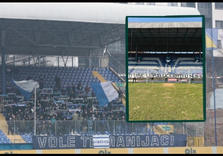 Manijaci 'upali' na Grbavicu, pa igračima ostavili jasnu poruku pred derbi