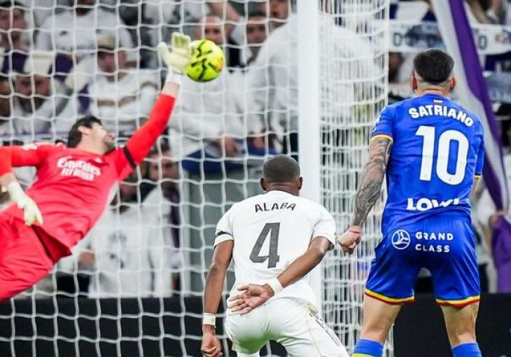 Šok na Bernabeuu: Getafe srušio Real, Satrianov volej utišao Madrid