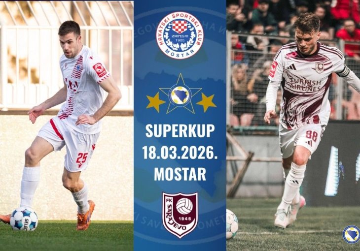 Poznato ko će suditi utakmicu Superkupa BiH: Meč na programu u srijedu