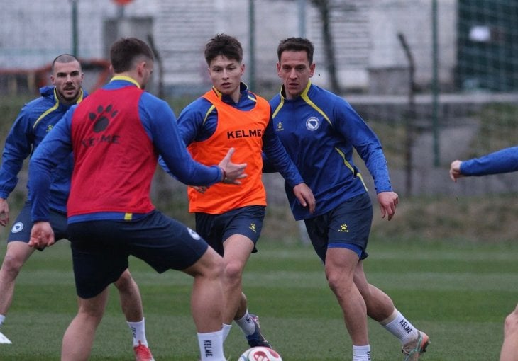 Zmajevi obavili trening u Butmiru, Koševu prije puta za Kardif treniraće na Koševu