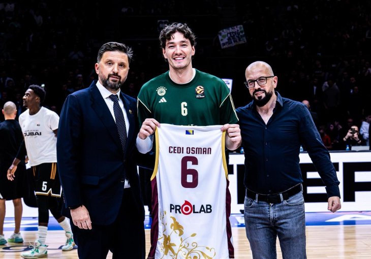 Cedi Osman dobio dres KK Bosna pred meč u Zetri