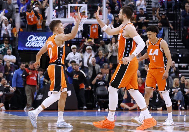 Zubac se prisjetio dana u LA: Bogdanova trojka mi je među najdražim uspomenama