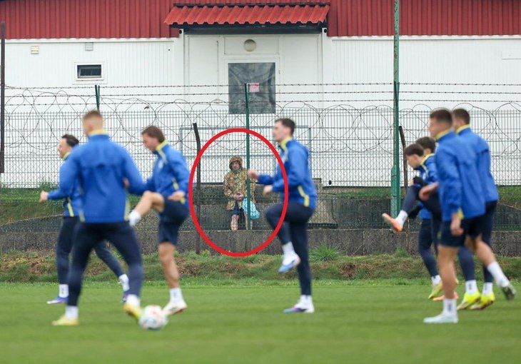 I to je moguće: Italijanski vojnik špijunirao je trening naše reprezentacije