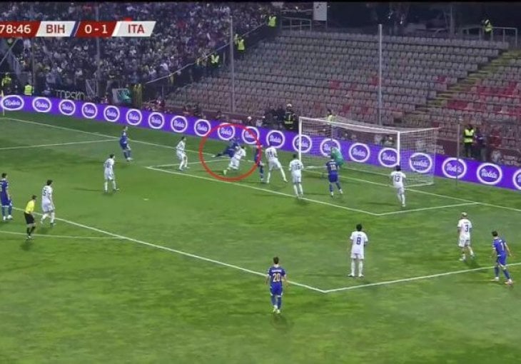 Italijanima kriv sudija: 