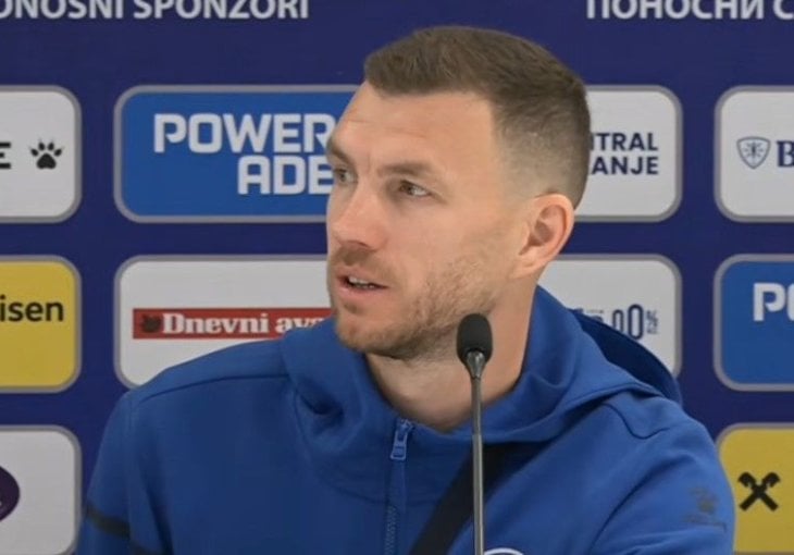 Nakon strepnji da neće biti spreman za Mundijal: Oglasio se Edin Džeko o težini svoje povrede
