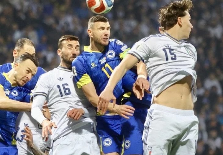 Sudija razjasnio spornu situaciju: Zašto je gol BiH protiv Italije bio regularan iako je Džeko igrao rukom