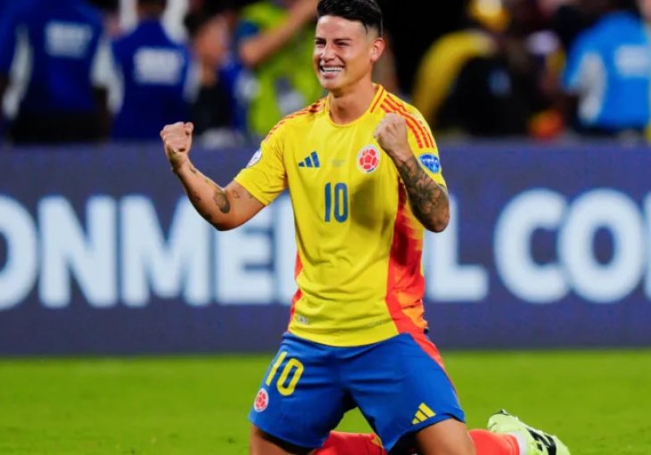 James Rodríguez završio u bolnici nakon meča s Francuskom