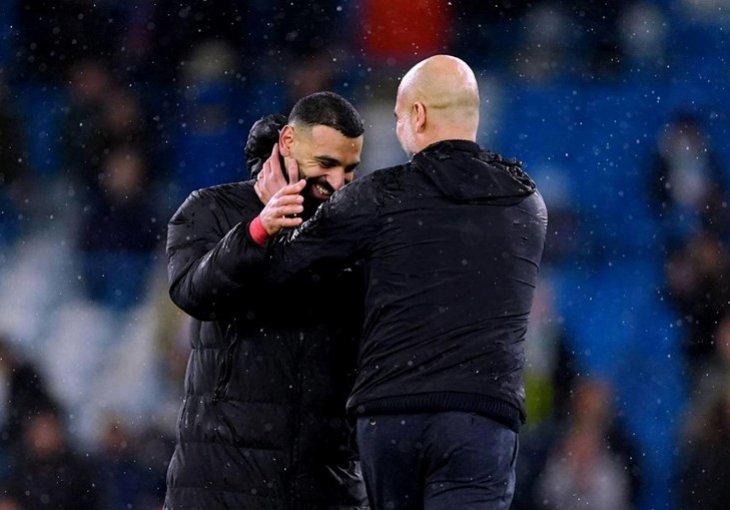 Guardiola se naklonio Salahu: On je jedan od najvećih