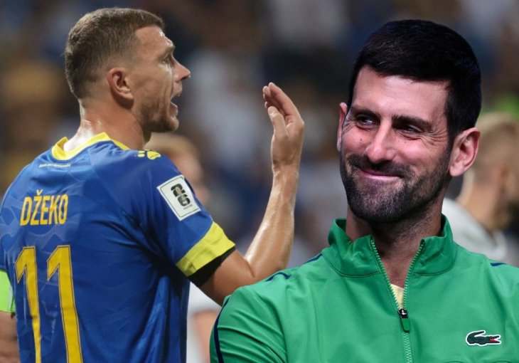 Riječi Edina Džeke o Novaku Đokoviću odzvanjaju Srbijom, ali i cijelim Balkanom