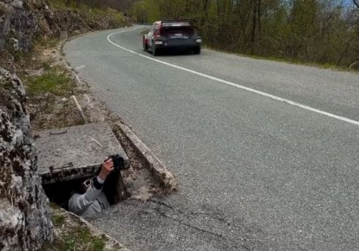 Fotograf se sakrio u šaht na reliju u Hrvatskoj, uslijedile žestoke reakcije