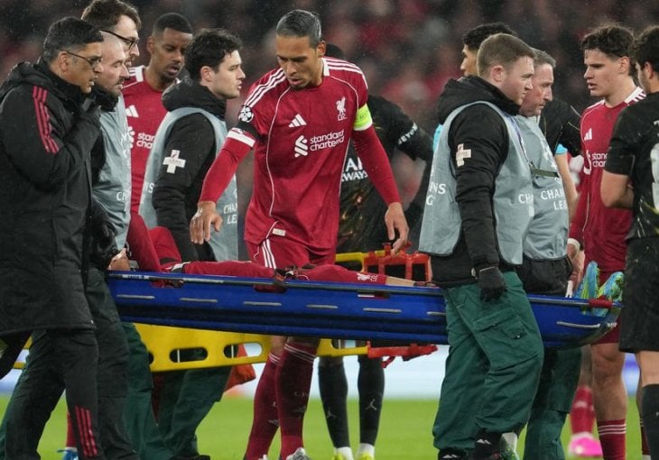 Liverpul strepi nakon scene koja je sledila Anfild: Sjajni ofanzivac iznesen u suzama