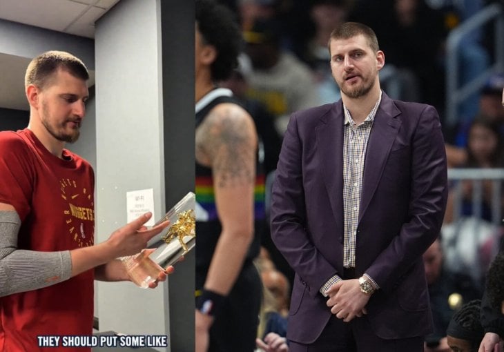 Jokić primio priznanja pa nasmijao NBA savjetom o trofejima