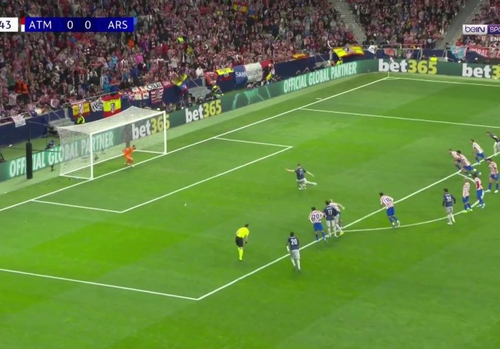 KRAJ 1. POLUVREMENA: Arsenal vodi, Viktor Gyökeres zabio iz penala