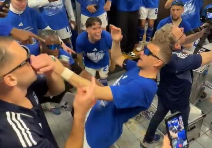 Pogledajte kako Džeko slavi povratak Schalkea u elitu (VIDEO)