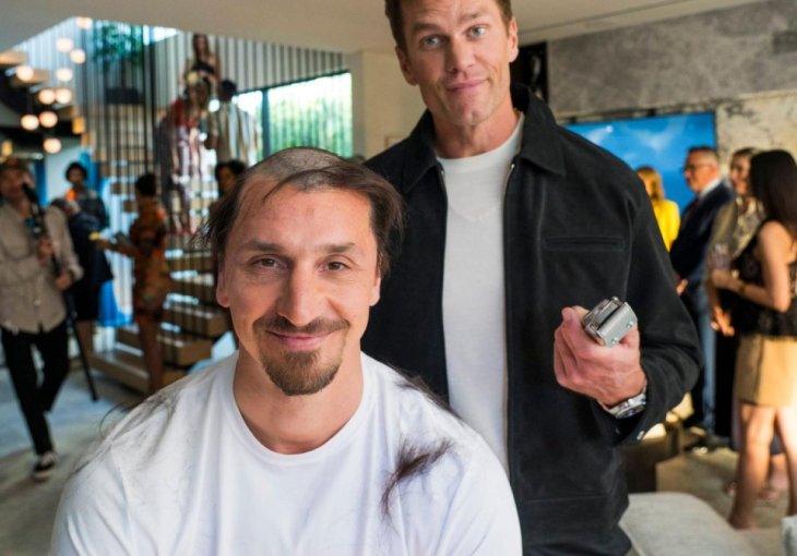Ibrahimović ostao bez kose, ošišala ga legenda ‘drugog‘ nogometa: ‘Opklada je opklada‘
