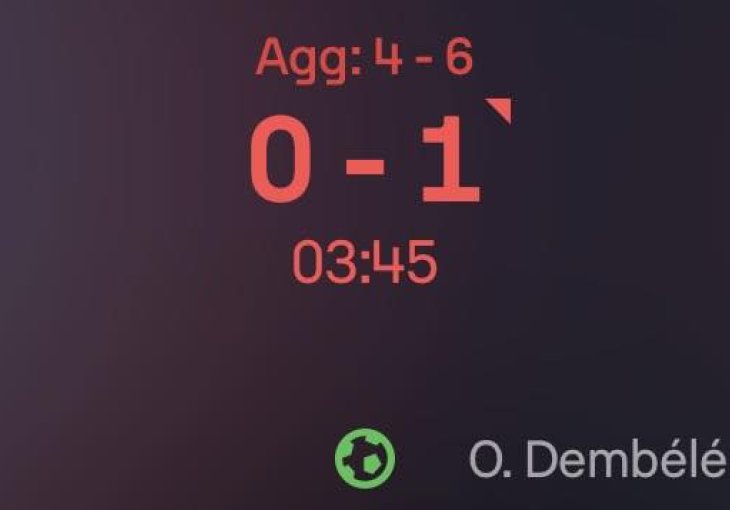 GOOOL!  Bayern 0-1 PSG (4-6)
