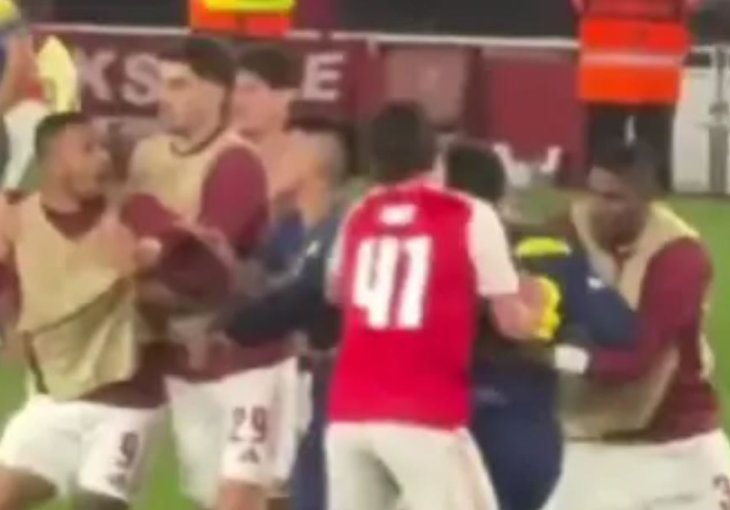 Zvijezda Arsenala rizikuje zabranu igranja u finalu Lige prvaka zbog onoga što je uradio nakon pobjede protiv Atletico Madrida