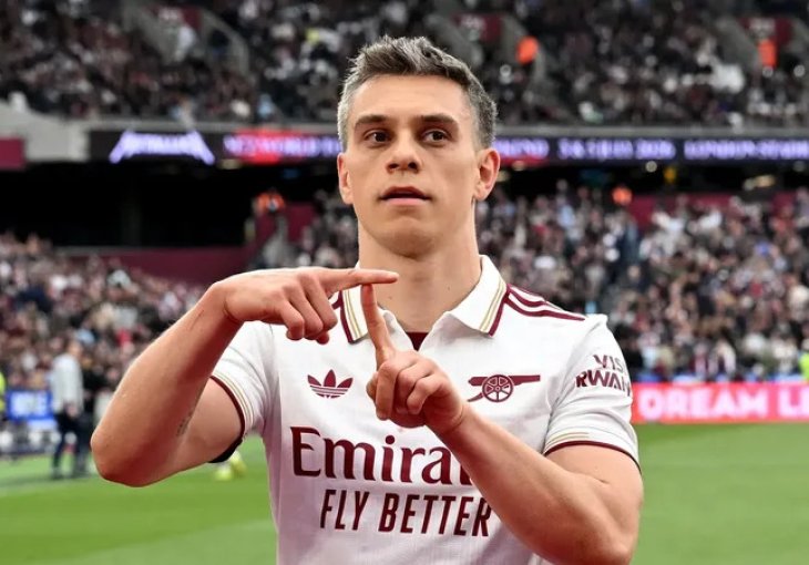 Arsenal na korak od titule: Trossard u završnici utišao London i donio zlata vrijedna tri boda!