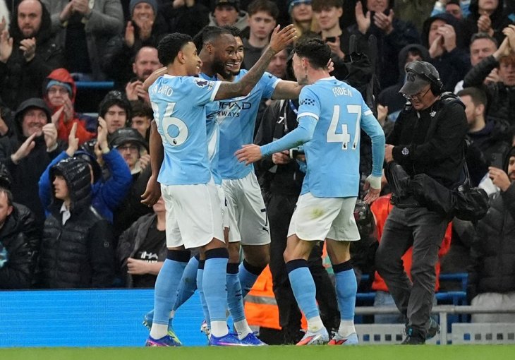 Kraj prvog poluvremena na Etihadu: Manchester City 2:0 Crystal Palace
