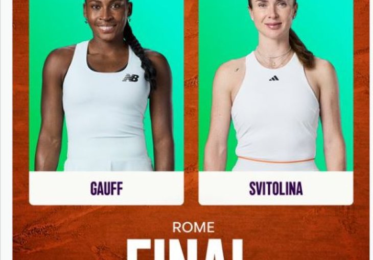 Svitolina i Gauff za naslov u Rimu