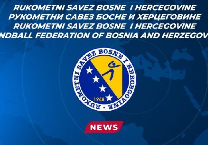 Vikendom ne radimo: Na stranici Rukometnog saveza BiH ni riječi o porazu Zmajeva u baražu