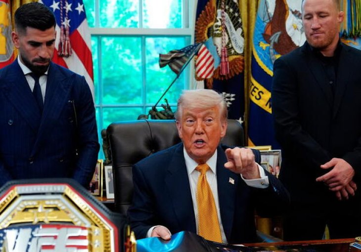Trump sprema UFC spektakl ispred Bijele kuće