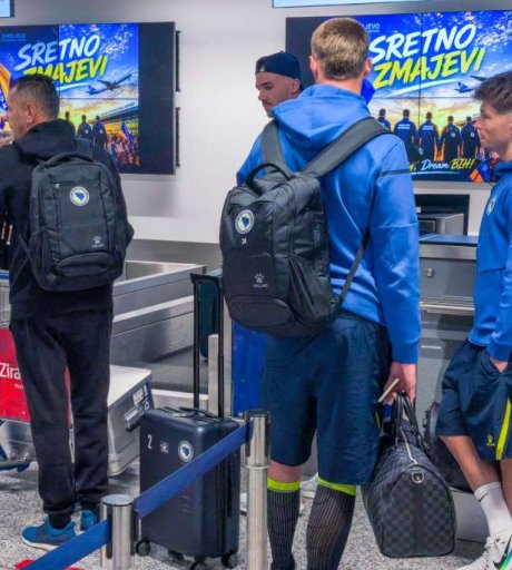 Reprezentacija BiH rano jutros otputovala u SAD