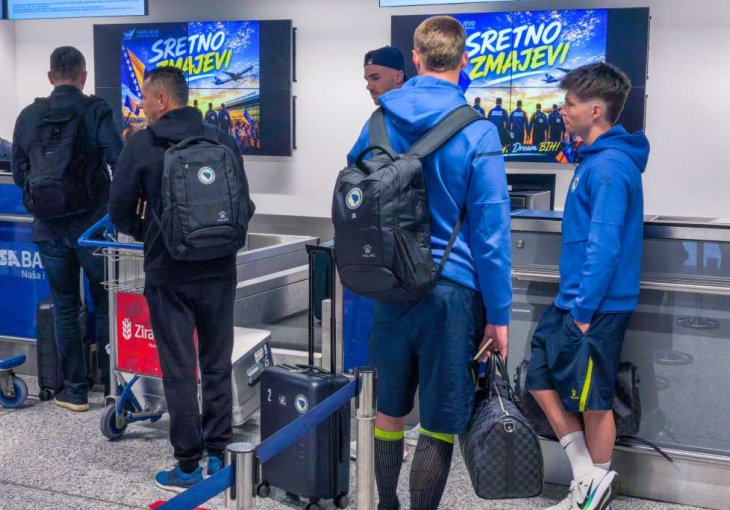 Reprezentacija BiH rano jutros otputovala u SAD
