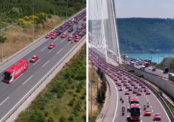 Pogledajte kako su tursku reprezentaciju ispratili na Svjetsko prvenstvo 
