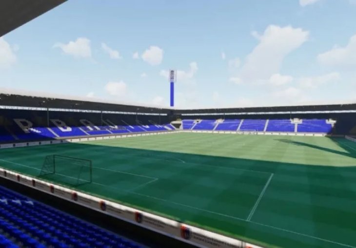 Grbavica nakon rekonstrukcije: Stadion bi mogao primiti 21.000 gledatelja