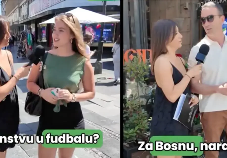 Beograđane pitali hoće li navijati za BiH ili Hrvatsku na Svjetskom prvenstvu: Pogledajte odgovore