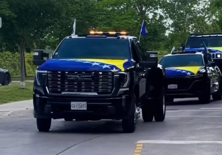 TORONTO U BOJAMA BiH: Pogledajte prizore koji bude emocije pred meč Zmajeva!