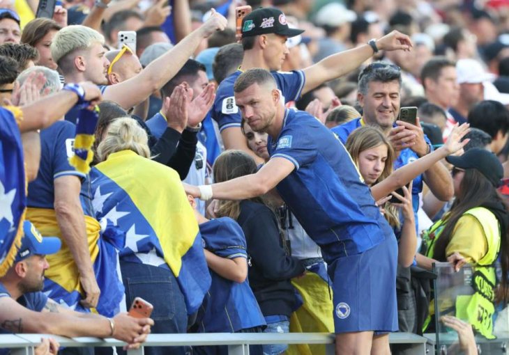 Džeko: Nažalost, idemo kući ali trebamo biti ponosni na ono što smo uradili