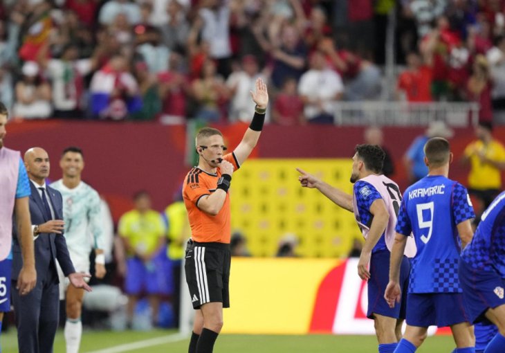 Neki su mislili da je kažnjen, drugi da je potjeran! Evo što je Fifa napravila sa sucem koji je razbjesnio Hrvatsku