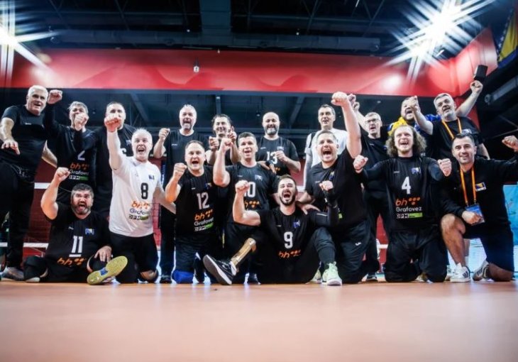 Reprezentativci BiH u sjedećoj odbojci danas protiv Irana za titulu prvaka svijeta