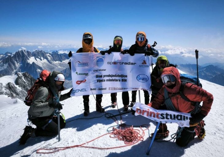 Mostarski planinari uspješno okončali ekspediciju na Mont Blanc
