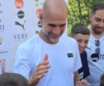 Trener velikog srca: Pep Gvardiola ugostio djecu iz Palestine u ljetnom kampu (VIDEO)