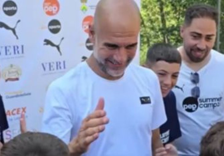 Trener velikog srca: Pep Gvardiola ugostio djecu iz Palestine u ljetnom kampu (VIDEO)
