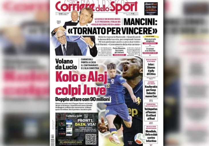 Već je dobio nadimak: Italijanski mediji bruje o Kerimu Alajbegoviću