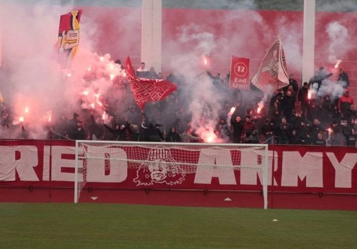 Odgovor navijača Veleža na skandalozno skandiranje Lešinara oduševio BiH: Evo šta je uradio Red Army