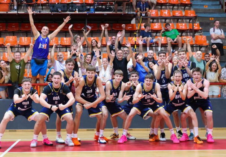 Kadeti BiH danas protiv Islanda za finale Eurobasketa