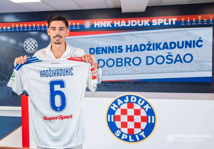 Dennis Hadžikadunić potpisao za Hajduk