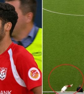 Iranac iz auta bacio loptu 45 metara: Zbog načina na koji je to uradio, postao HIT NA INTERNETU (VIDEO)