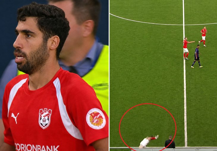 Iranac iz auta bacio loptu 45 metara: Zbog načina na koji je to uradio, postao HIT NA INTERNETU (VIDEO)
