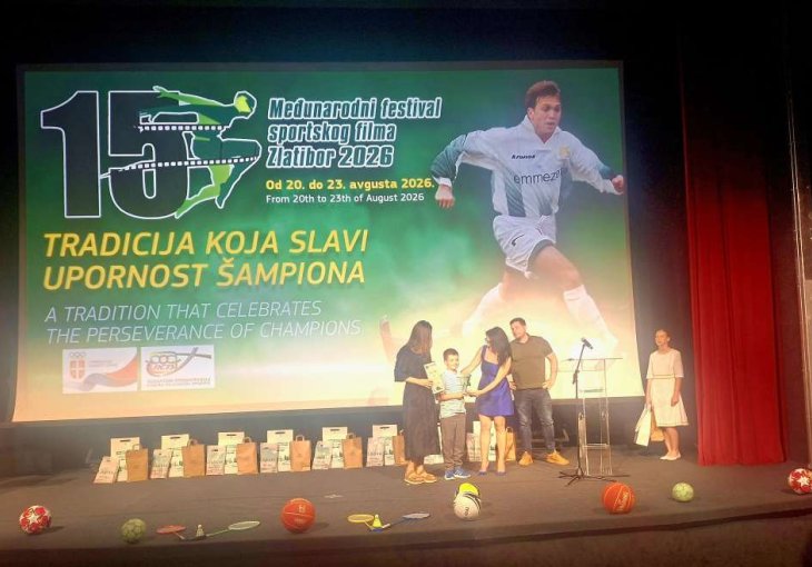 Otvaren Festivala sportskog filma na Zlatiboru, dugotrajan aplauz za Edina Avdića