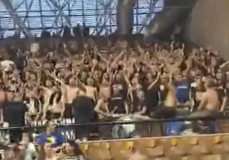 Tribine Mejdana gorjele pred utakmicu BiH i Italije: BH Fanaticosi poslali jasnu poruku o Mladiću