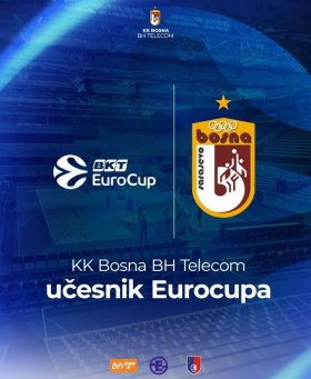 Velike vijesti za STUDENTE: KK Bosna će naredne sezone igrati Eurocup!